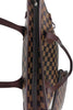 Haley Brown Checkered PVC Two-Piece Bag Set - Lylah's