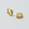 Gold Mini Hoop Earrings - Lylah's