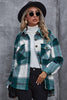 Load image into Gallery viewer, Ryland Green Plaid Shacket - Lylah&#39;s