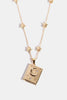 Load image into Gallery viewer, Star and Moon Copper 14K Gold-Plated Necklace - Lylah&#39;s