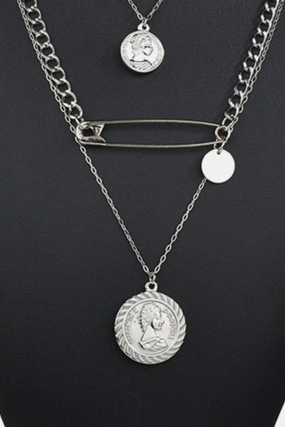 Minimalist Design Antique Coins Necklace - Lylah's