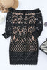 Load image into Gallery viewer, Off-Shoulder Long Sleeve Lace Dress