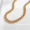Gold Cuban Link Chain Necklace - Lylah's