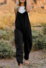 V-Neck Sleeveless Jumpsuit with Pocket - Lylah's