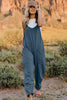 V-Neck Sleeveless Jumpsuit with Pocket - Lylah's