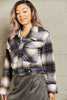 Load image into Gallery viewer, HYFVE Put In Work Semi Cropped Plaid Shacket - Lylah&#39;s