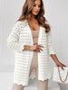 Load image into Gallery viewer, Long Sleeve Openwork Cardigan - Lylah&#39;s