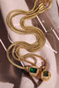 Load image into Gallery viewer, Zircon 18K Gold-Plated Geometrical Shape Pendant Necklace - Lylah&#39;s