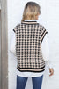 Parisian Vibes Houndstooth Sweater Vest - Lylah's