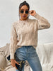 Load image into Gallery viewer, Haley Round Neck Long Sleeve Sweater - Lylah&#39;s