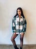 Load image into Gallery viewer, Ryland Green Plaid Shacket - Lylah&#39;s