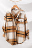 Load image into Gallery viewer, &quot;On the Go&quot; Camel Plaid Shacket - Lylah&#39;s
